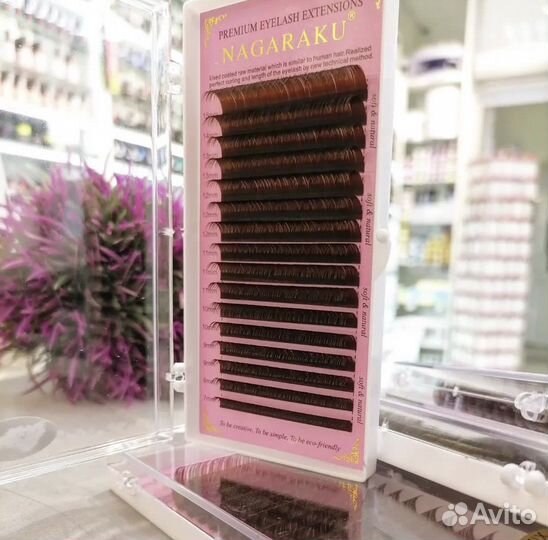 Ресницы для наращивания нагараку / nagaraku пучки
