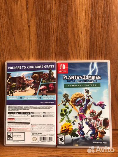 Plants VS Zombies Nintendo Switch (Новая)