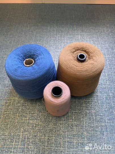 Пряжа для вязания на бобинах, Слонимская, 1650 г