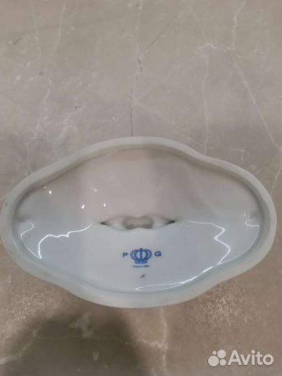 Фарфоровый подсвечник винтаж ГДР