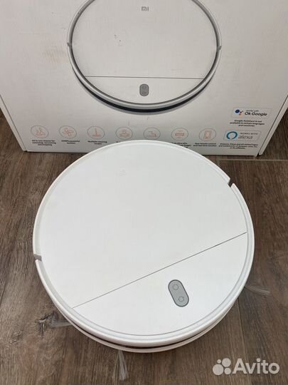 Робот пылесос xiaomi mi robot vacuum mop essential