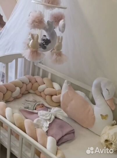 Бортик косичка