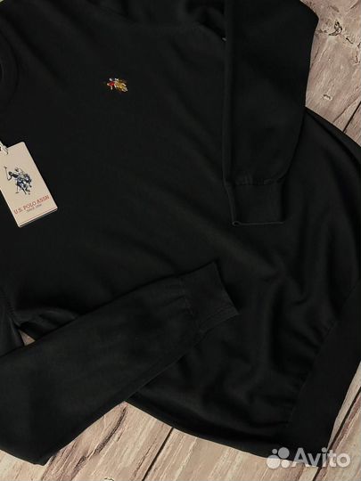 Свитер Us Polo Assn черный