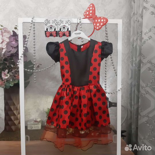 Костюм Минни Маус в аренду на 2-5 лет