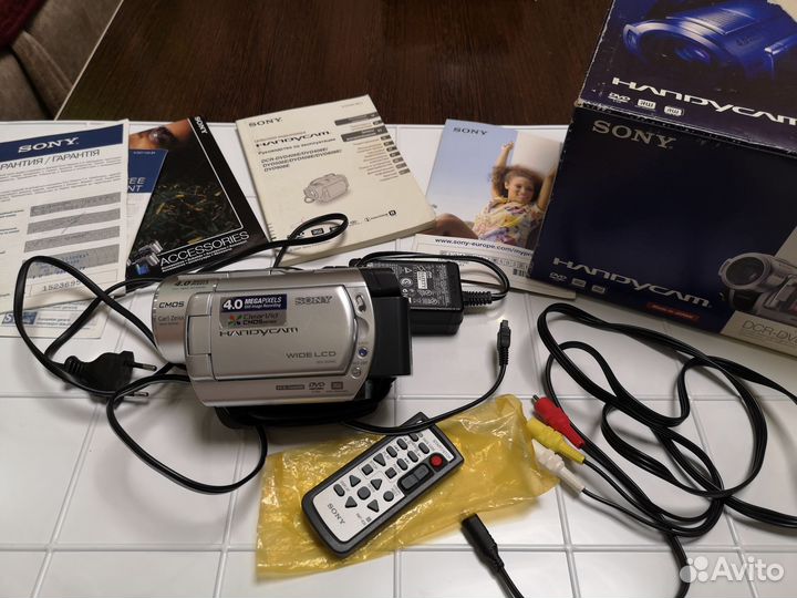 Видеокамера sony DCR-DVD408E