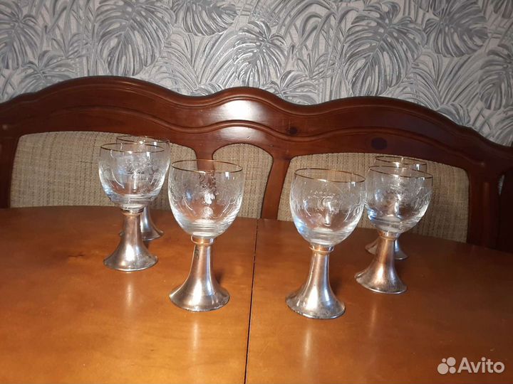 Хрусталь/цветное стекло СССР разный/обновлено