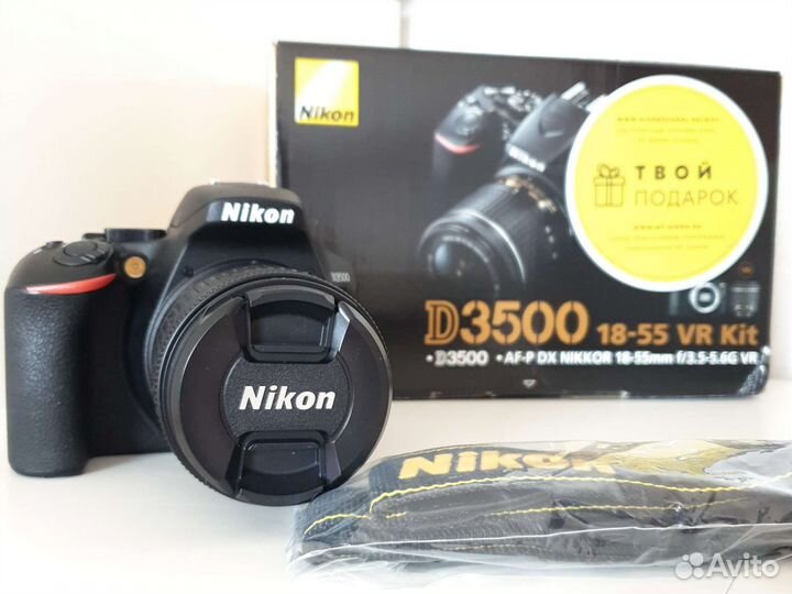 Цифровая фотокамера Nikon D3500