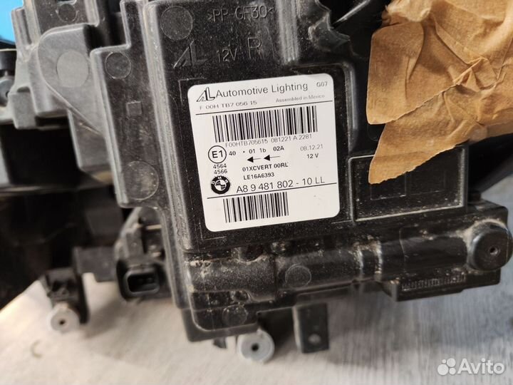 Фара правая BMW X7 2018