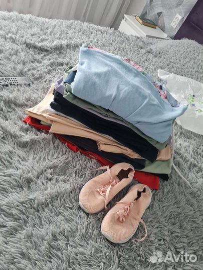 Вещи пакетом на девочку
