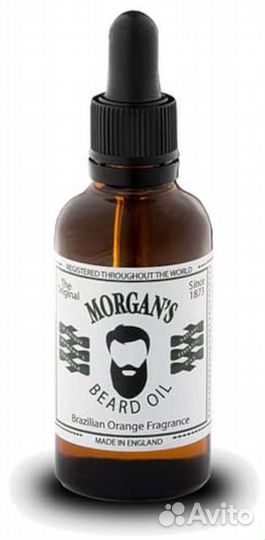 Масло для бороды morgans brazilian orange