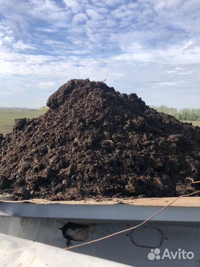 Навоз в мешках