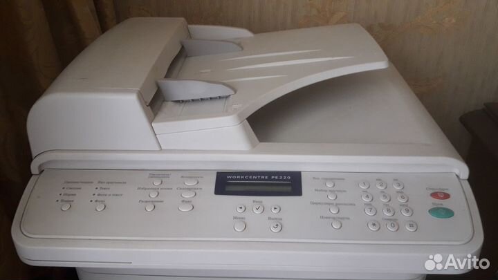 Мфу лазер xerox workcentre PE-220 Ч/Б А4