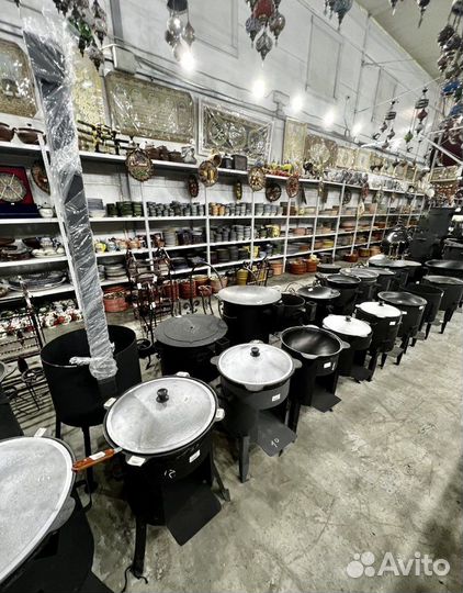 Казан чугунный / печь / афганский казан оригинал