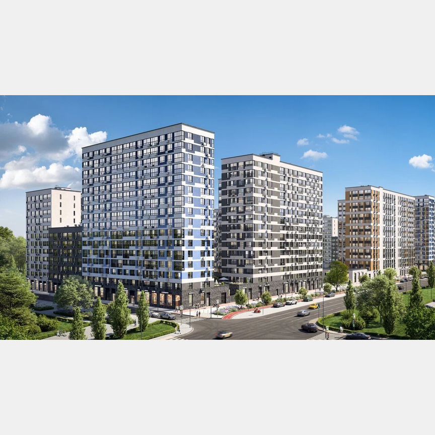 1-к. квартира, 35,8 м², 16/16 эт.