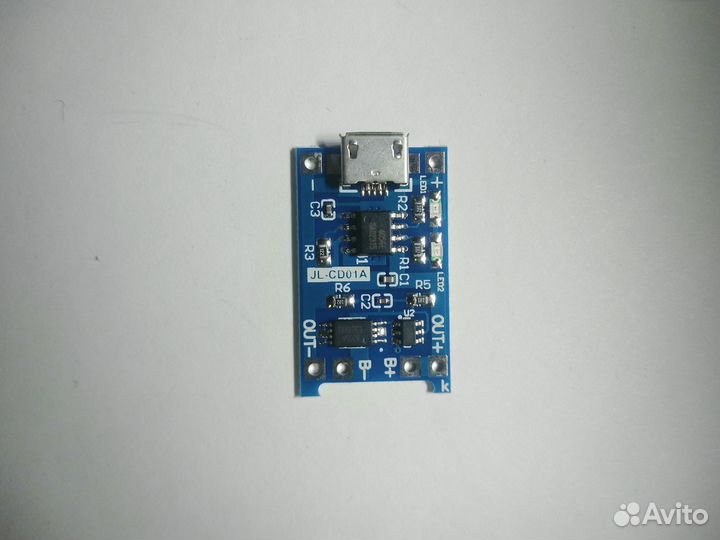 Плата для зарядки аккумуляторов Micro USB