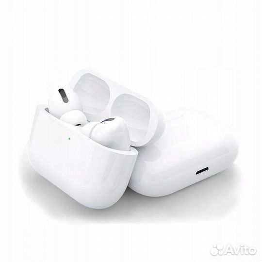 Apple AirPods Pro с шумоподавлением + Чехол