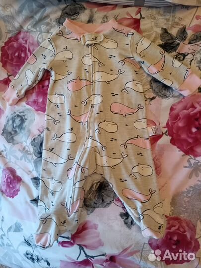 Комбинезоны новорожденной 56-62 р как новые