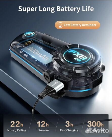 Гарнитура для шлема fx8 fodsports