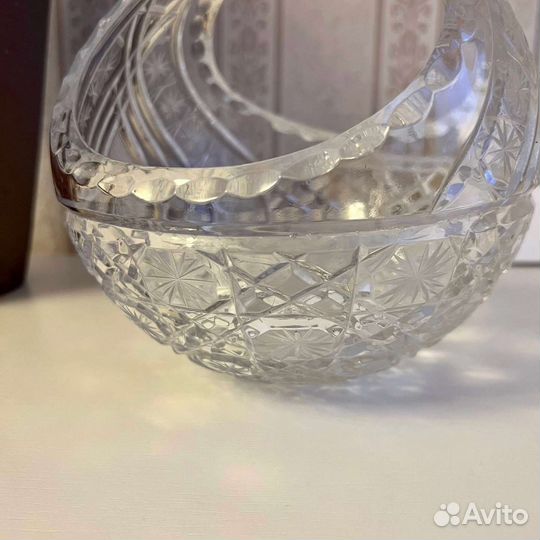 Ваза хрустальная СССР