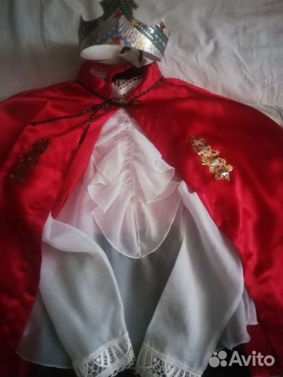 Костюм короля,принца, пажа для мальч.раз.разм