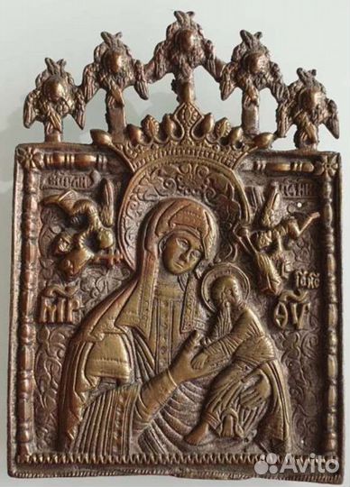 Икона Богородицы 18 век