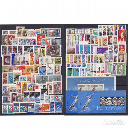 Марки. Годовые наборы СССР