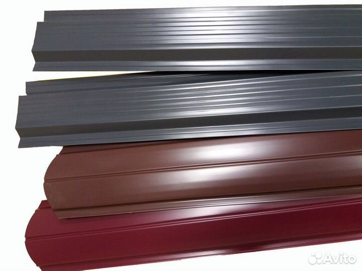 Забор из евроштакетника