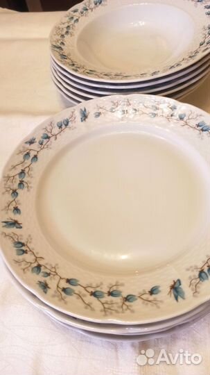 Фарфоровые тарелки чехия