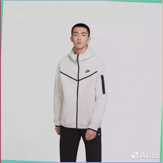 Зип худи Nike Tech Fleece (Арт товара: 41238)