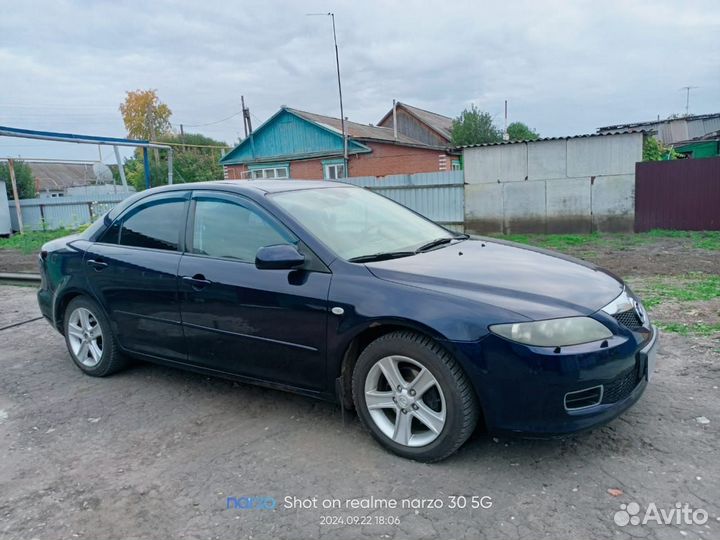 Mazda 6 2.0 AT, 2007, 201 000 км