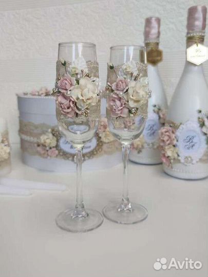 Свадебные бокалы