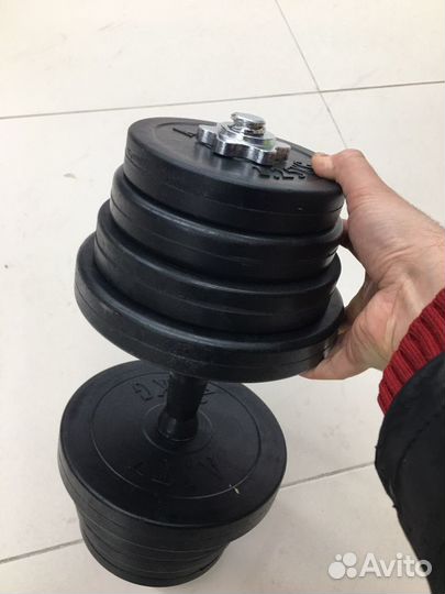 Гантели разборные 30 кг новые