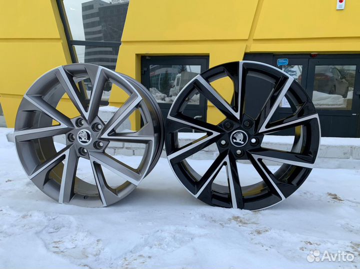 Диски R18 Vega на Skoda Octavia