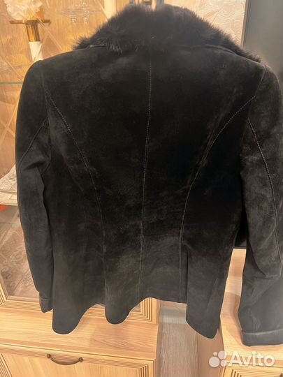 Дубленка натуральная женская авиатор
