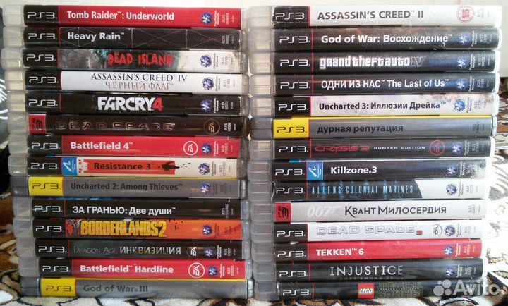 Игры на sony playstation 3 новые