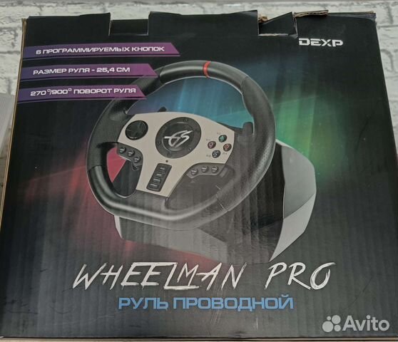 Игровой руль 900 градусов купить в Ижевске | Электроника | Авито
