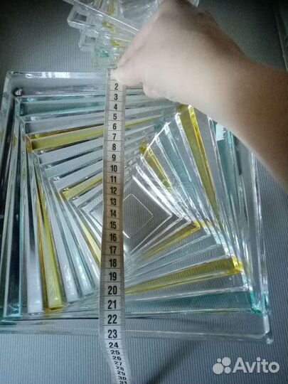 Набор салатников стекло