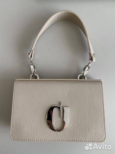 Сумка odri mini christina urusova бежевая