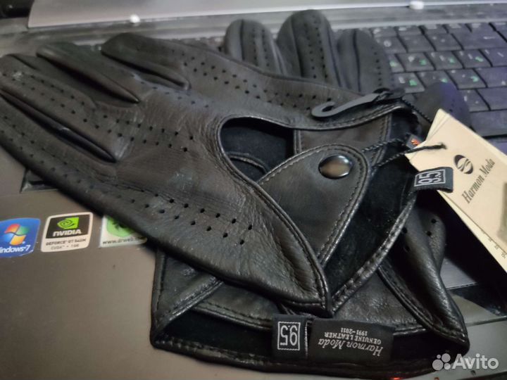 Перчатки для вождения мужские