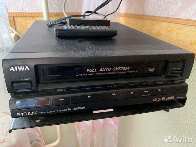 Видеоплеер vhs купить в Москве | Электроника | Авито