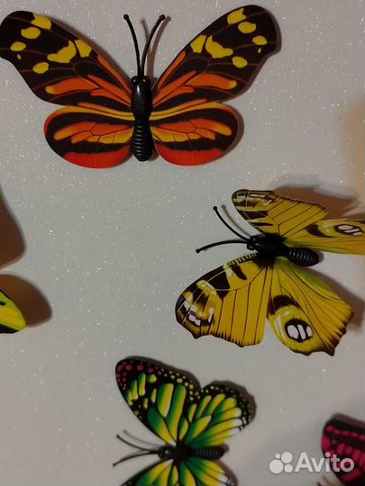 Магнитики бабочки