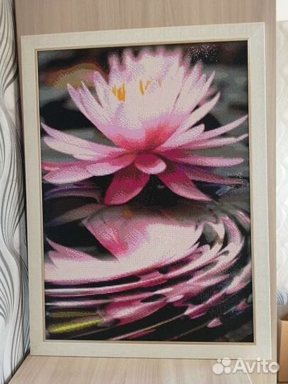 Картина из алмазной мозаики 75*55см