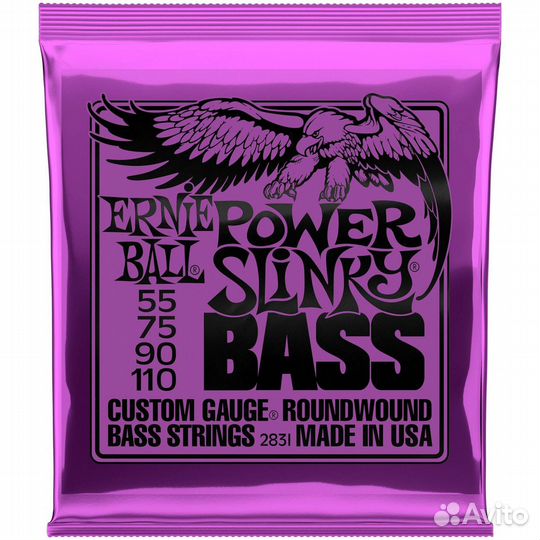 Ernie ball 2831 nickel wound slinky power 55-110