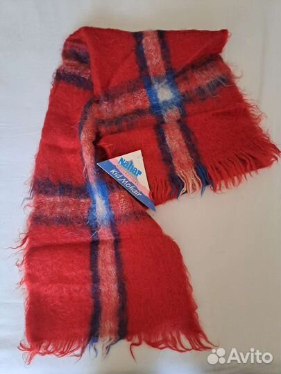 Мужской шарф мохеровый времён СССР