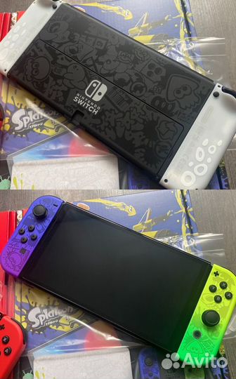 Новые прошитые nintendo switch oled 512gb