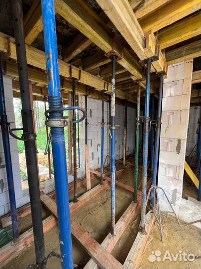 Аренда опалубки, строительных лесов