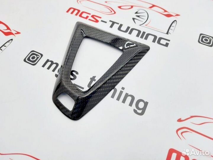 Накладка в центральную консоль BMW в M3 F80 Карбон