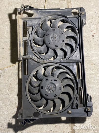 Вентилятор охлаждения двс Audi A8 D3 4.2