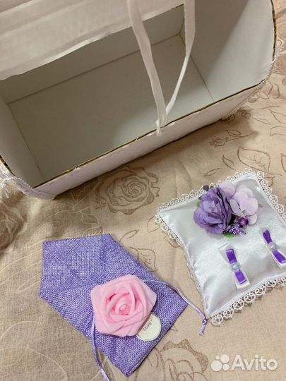 Свадебный сундук для денег