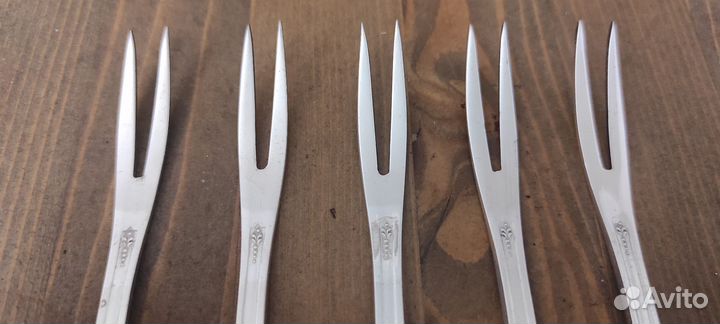 Вилочки для лимона 5шт Пламя Кольчугино СССР